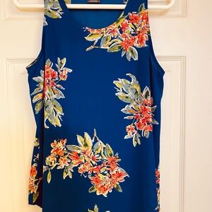 Van Heusen Floral Sleeveless Blouse